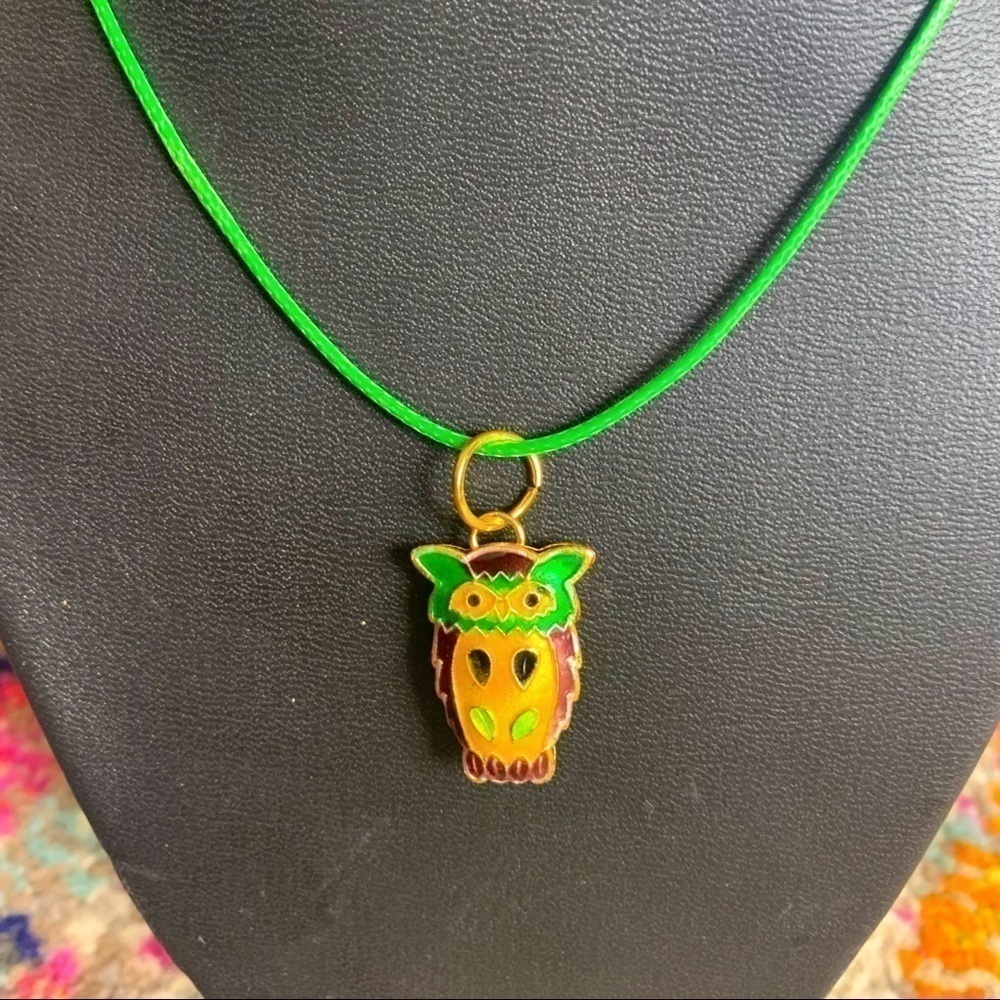 WISDOM Owl Necklace